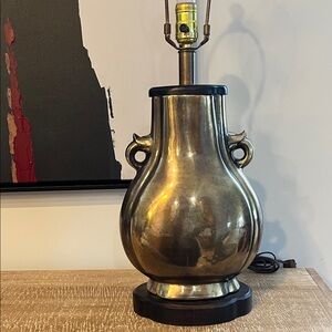 VINTAGE HOLLYWOOD REGENCY FREDERICK COOPER CHICAGO ORIENTAL STYLING MCM LAMP